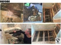 A recent home remodeling job in the area