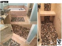 A recent home remodeling job in the area